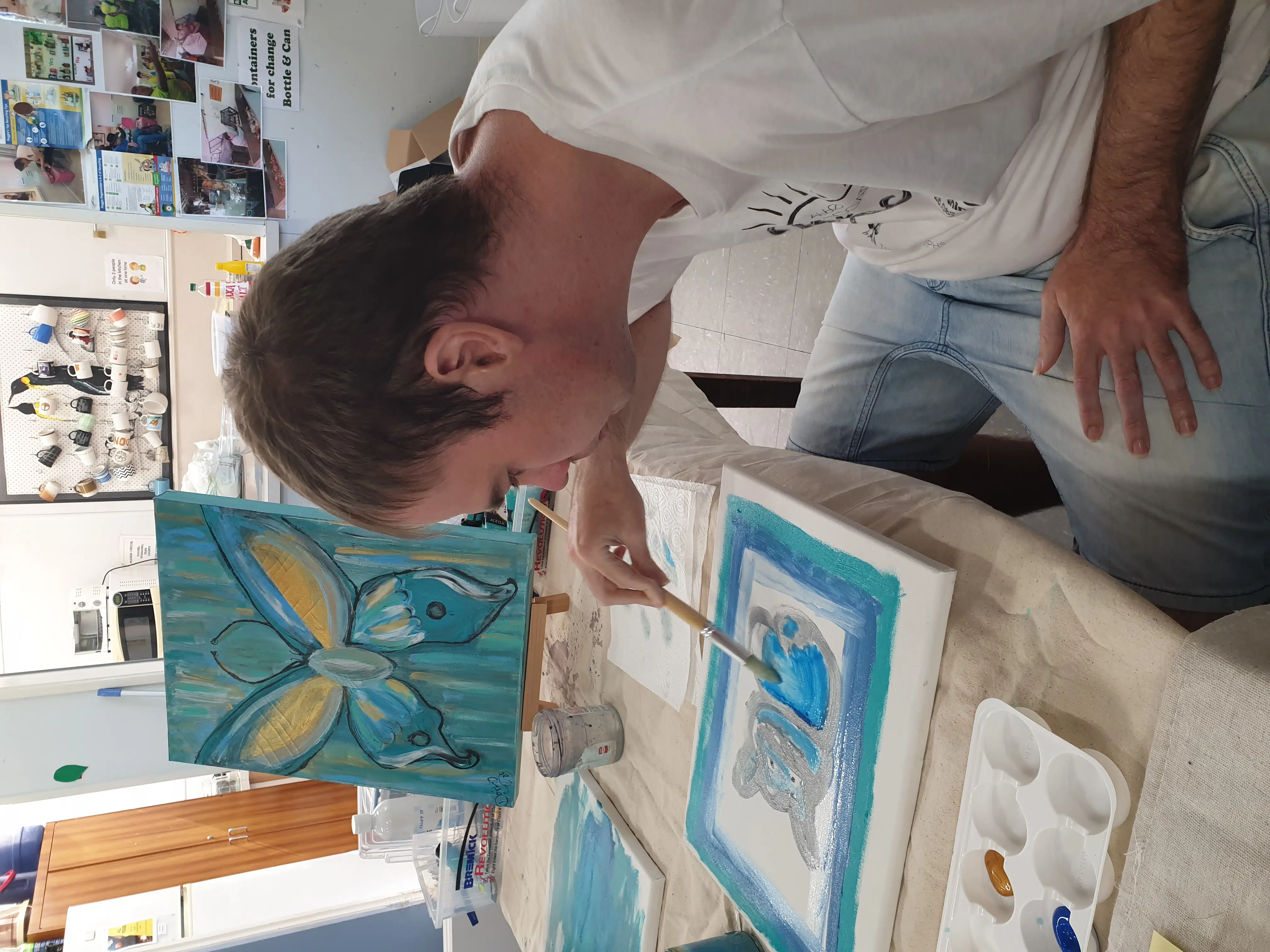Chris Painting — Supported Independent Living in Bundaberg, QLD