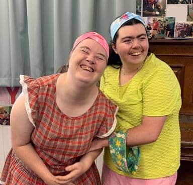 Two Women Laughing — Supported Independent Living in Bundaberg, QLD